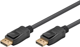 DisplayPort 1.4 kabel (8K@60Hz) 3m svart