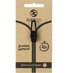 Zlideon Waterproof Zipper L Retkeilytarvikkeet BLACK
