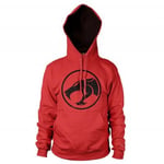 Hybris Thundercats Washed Logo Hoodie (Red,L)