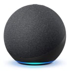 Amazon Echo (4th Generation) Speaker With Premium Sound, Smart Home Hub, and Alexa Charcoal
