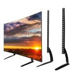 32-65"Universal Stands TV Pedestal Monitor Riser LCD LED Flat Screen Mount Stand