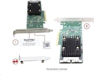 Fujitsu Praid Cp600i Lp - Kontrollerkort (Raid) - 8 Kanal - Sata 6Gb/S / Sas 12Gb/S - Låg Profil - Raid 0, 1, 10 - Pcie 4.0 X8