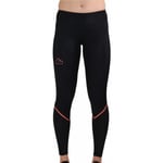 More Mile Womens Compression Rapid Recovery Long Running Tights Black