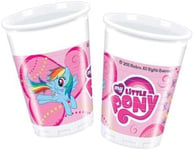Hasbro My Little Pony 200ml Plastic Cups Party Tableware