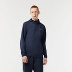 Sweatshirt zippé homme Lacoste Sport avec capuche et col montant Taille S Bleu