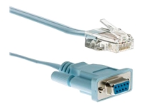 Cisco - Seriell kabel - RJ-45 (hann) til DB-9 (hunn) - 1.8 m - for Cisco 28XX, 28XX 2-pair, 28XX 4-pair, 28XX V3PN Catalyst 2960