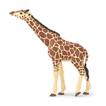 Papo -Figurine Peinte A La Main -La Vie Sauvage-Girafe tête levée-50236-À Collectionner-pour Enfants - Filles et Garçons - A Partir de 3 Ans