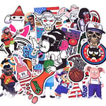 50pcs/pack F2 Anime Sticker Kids Toy Cool Stickers For DIY Children Stikers Luggage Laptop Skateboard Moto Car Kpop Stickers