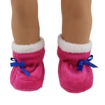 Doll Soft Rose Boots Shoes Fit 43cm Zapf Baby Born 18 Inch Ameri One Size