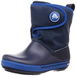Crocs Unisex Kids Crocband Ii.5 Gust Snow Boots, Blue Navy Bright Cobalt, 3 UK
