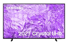 Samsung 43 Inch CU8070 4K Ultra HD Smart TV (2023) - Elite UHD Class TV With Alexa Built In, Dynamic Crystal Colour Screen, Object Tracking Sound, Gaming Hub, Slim Design & Smart TV Apps