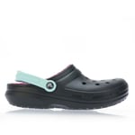 Women's Shoes Crocs Adults Classic Lined Slip on Clog in Black