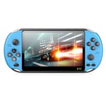 X12 5.1-Inch Handheld Game Console Supports TV Output Retro Portable Handheld Arcade Video 2000 Classic Games,Blue