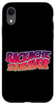 Coque pour iPhone XR Backache Survivor ---