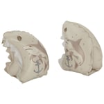 Konges Sløjd Shark Fin Ärmpuffar Shark Attack | Beige | 01