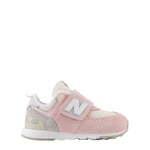 New Balance 574 Baby NEW-B Hook & Loop Sneakers Shell Pink | Rosa | 21.5 EU