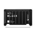 WD_BLACK 500GB D30 Game Drive SSD for Xbox External Solid State Drive up to 900MB/s with 1-Month Xbox Game Pass works with Xbox series X|S & PC