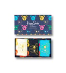 Mens Happy Socks Mixed Dog Gift Box - 3 Pack (Dog Gift Set, UK 7-11 (EU 41/46))