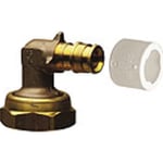 Uponor Q&amp;E vinkel med mutter för NKB DR 15-3/4&quot; diam