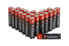 Verbatim – Alkaline battery AA 24 pack (49505)