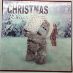 3D Holographic Christmas Wishes Me to You Bear Open Greeting Card New Gift