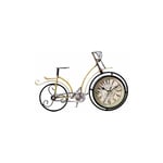 Horloge,Rétro Vintage silencieux fer vélo vélo horloge maison bureau salon Table décor étude chambre décor cadeau - Type yellow