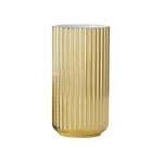 Lyngby Porcelæn Vase, Gold, 11x11x21
