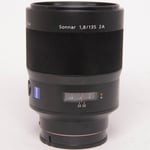 Sony Used Zeiss Sonnar T* 135mm f/1.8 ZA Lens