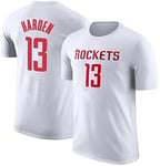 DHFDHD Basketball Jersey Rockets Wei Shao Curry Wade Harden Owen Simmons George Wei Shao Basketball Short Sleeve T-Shirt Jerseys (Color : White 13, Size : X-Large)