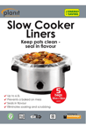 Slow Cooker Liners 30cm x 55cm Up To 6.5L Keeps Pots Clean 5 Bags