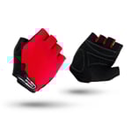 GripGrab X-Trainer Junior cykelhandskar röd - Storlek Medium
