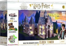 Trefl Harry Potter, Poudlard, Magie, EKO Brick Building Blocks, DIY, 400 Briques, réutilisable, Jeu créatif pour Les Enfants de Plus de 8 Ans Construire, 61563, Tour de l'horloge, Clock Tower