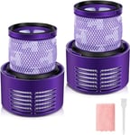 Dyson V10 Filters, morpilot 2 Pack Dyson V10 Replacement Filters for Dyson V10 Cyclone Series, V10 Absolute, V10 Animal, V10 Total Clean, Replace Dyson Part # 969082-01.(2 Pack)