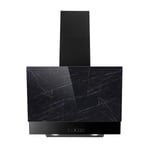 Eico Väggmonterad köksfläkt, Udine 60 Black Stone