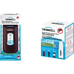 Thermacell - Pack Anti Moustiques Appareil Noir + Recharges 48h Jusqu'à 60h d'utilisation Anti Moustique & Moustiques Tigre Protection 20m²