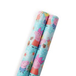 Peppa Pig 2 Piece Wrapping Paper Set - 3m