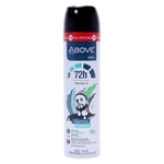 ABOVE 72 Hours Derma Clinical Antiperspirant Deodorant, Neymar Jr Men, 3.17 oz - Deodorant for Men - With Tea Tree Oil - Stain-Free - Dry Spray