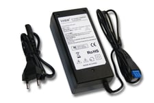 vhbw Imprimante Adaptateur bloc d'alimentation Câble d'alimentation Chargeur compatible avec HP Officejet Pro 8000, 8500 imprimante - 2,0A