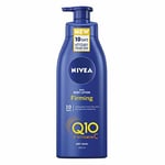 NIVEA Q10 + Vitamin C Firming Body Lotion for Dry Skin, 400 ml