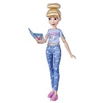 Disney Princess Comfy Squad Cinderella Fashion Doll, Toy Inspired by the Film Ralph Breaks the Internet, Casual Outfit Doll, Girls From 5 Years Old