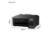 Epson L1210 - Skriver - farge - ink-jet - A4/Legal - 5760 x 1440 dpi - opp til 10 spm (mono) / inntil 5 spm (farge) - kapasitet: 100 ark - USB - svart