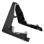 Donner Support Pliable pour Guitare Acoustique et Electrique, Léger Stand Porte Guitare pour Ukulélé, Basse, Portable Pliable en Double avec Coussinets en Silicone (DS-2)