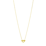 Bottega Boccadamo Necklace Heart knot Guld
