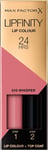 Max Factor Lipfinity 2-Step Long-Lasting Lipstick, 24 Hour Effect with Luscious