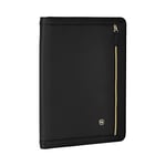 WENGER Amelie Zippered Padfolio Unisex 611712 Laptop Backpack, Black, Conference Folder