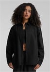 Urban Classics Linneskjorta oversize - dam (black,XXL)