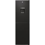 Hoover 246 Litre 50/50 Freestanding Fridge Freezer With Water Dispenser - Black