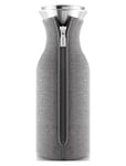 Køleskabskaraffel 1,0L Dark Grey Woven Home Tableware Jugs & Carafes Thermal Carafes Grey Eva Solo