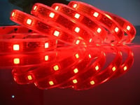 SMD LED strip, rød (30cm)