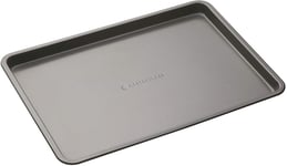 KitchenCraft MasterClass Large Non-Stick Baking Tray Grey 35 x 25 x 2 cm Sleeved